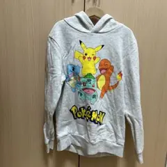 H&M × ポケモン ★ 裏起毛パーカースウェット　トレーナー　サイズ140