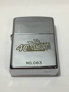 送料無料 ベンチャーズ 結成40周年記念 ZIPPO 1998年製 中古 The VENTURES