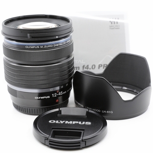 ＜ほぼ新品＞ OLYMPUS マイクロフォーサーズレンズ M.ZUIKO DIGITAL ED 12-45mm F4.0 PRO