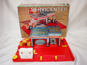 ☆ 【現状販売品/ジャンク品】 SERVICENTER No.7200 トミーミニカーワールドシリーズ? (PAT.PEND JAPAN) ※箱あり ☆