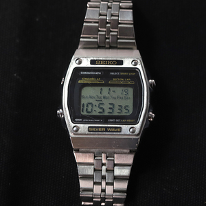 セイコーシルバーウェーブ SEIKO SilverWave A229-5050 デジタル メンズ 腕時計