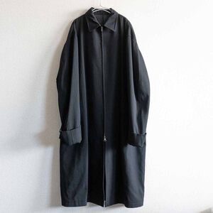 【90S/アーカイブ】Y’s for men【ロング コート】 ブラック ウール 90年代 YOHJI YAMAMOTO ヨウジヤマモト 2411136