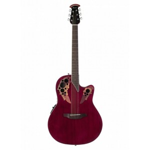 オベーションギター OVATION CE44-RR-G Celebrity Elite Exotic Mid Depth Ruby Red エレクトリックアコースティックギター エレアコ