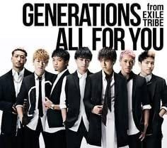 【中古】《バーゲン20》All For You【official Shop限定商品】 / GENERATIONS from EXILE TRIBE c6213【未開封CDS】