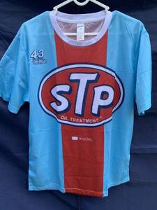 #43 STP Tシャツ Ｍサイズ NASCARナスカー　オイル他S.L. XL. XXL有り