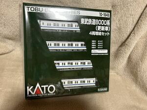 KATO 10-1648 東武鉄道 8000系 更新車 4両増結セット 新品