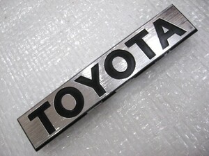 ★希少 TOYOTA トヨタ スプリンター? カローラ? カリーナ? セリカ? コロナ? 取付車種＆型式不明 ロゴ エンブレム 1点 旧車 中古7