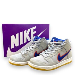 26cm NIKE SB DUNK HIGH PRM QS Rush Blue and Team Orange New York Mets スニーカー DH7155-001 ナイキ SB ダンク ハイ