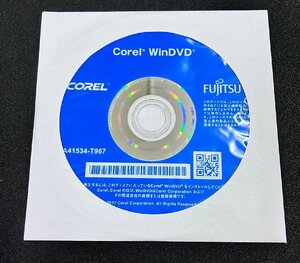 2YXS1385★現状品★FUJITSU Corel WinDVD (CA41534-T967)