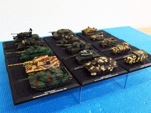 デアゴスティーニ M1A1HA Abrams / Jagdtiger / Flakpanzer Gepard / IS-2m / M4A3 / Type90 コンバットタンクコレクション 管理24D0428B