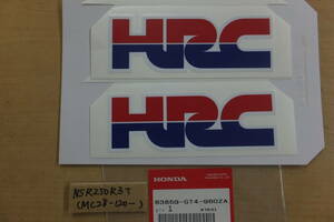 ♪NSR250R（NSR250R3T/MC28-120・・・）/HRCデカール/左右分2枚set/純正品新品/シートの下側☆GT4-960ZA