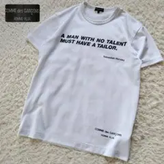 【COMME des GARCONS】07AW 速乾生地 メッセージ Tシャツ