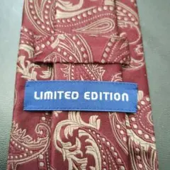 ネクタイ　LIMITED EDITION　ペイズリー