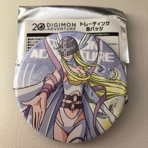 デジモンアドベンチャー 缶バッジ エンジェウーモン 横浜 スカイガーデン★デジモン展 ヒカリ 20th記念 digimon adventure ダイバーシティ