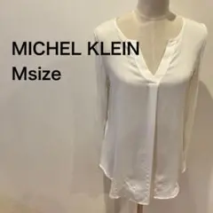 【美品】MICHEL KLEIN トップス シャツ ブラウス レディース