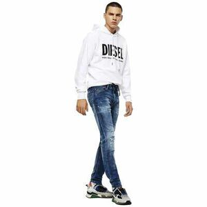 【DIESEL THOMMER CB-NE 069AA STRETCH JOGGJEANS】ディーゼル ジョグジーンズ スウェット デニム パンツ 28 インディゴ 美品 定価4.9万円