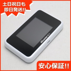 新品同様 HW-02G Wi-Fi STATION(クロッシィ) ホワイト 中古本体 即日発送 data DoCoMo 本体 あすつく 土日祝発送OK