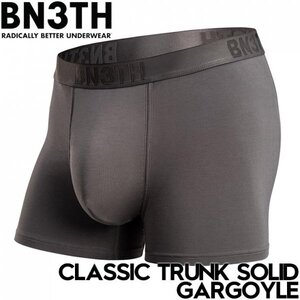 【送料無料】ボクサーパンツ アンダーウエア 下着 ショーツ BN3TH ベニス CLASSIC TRUNK SOLID / GARGOYLE 日本代理店正規品 Mサイズ