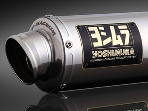 ヨシムラ ADV160(23) フエキゾーストマフラー 機械曲 GP-MAGNUMサイクロン [SS ステンレスカバー] 110A-46H-5U50【R0607】