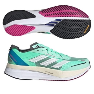 未使用即決 adidasアディダス アディゼロ ボストン 11 M 30.5cm GV9064 グリーン(ミント)