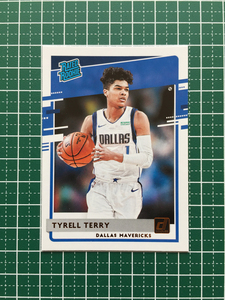 ★PANINI 2020-21 NBA DONRUSS #216 TYRELL TERRY［DALLAS MAVERICKS］ベースカード「RATED ROOKIE」ルーキー「RC」★