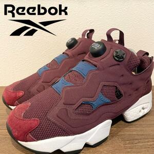 Reebok INSTAPUMP FURY リーボック ポンプフューリー ワイン レディース AR2532 ローカットスニーカー カジュアル 25cm