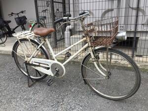 古い自転車です。ブリジストン◇実用車/運搬車/当時物②