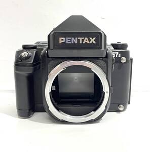 (志)PENTAX/ペンタックス 中判フィルムカメラ 67Ⅱ AEペンタプリズムファインダー ボディ 最終モデル (o)0118A