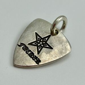 【1円スタート】CHROME HEARTS クロムハーツ ギターピック スター ファッカー ペンダント チャーム ペンダントトップ シルバー 