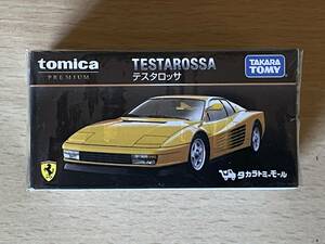 新品 未開封 トミカ PREMIUM フェラーリ テスタロッサ TESTAROSSA プレミアム タカラトミーモール イエロー