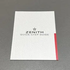 ZENITH QUICK-STEP GUIDE ゼニス 取扱説明書