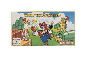 1円～★超希少超美品★ 任天堂 ゲームウォッチ マリオジャグラー MB-108 Game & Watch Mario The Juggler 元箱 付属品 1991