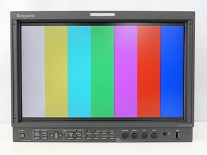 IKEGAMI HLM-1504WR 15型マルチフォーマットビデオモニター HD-SDI ロケやスタジオに *385334