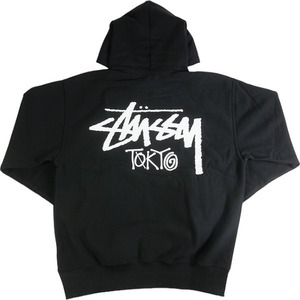 STUSSY ステューシー 24AW STOCK TOKYO HOOD BLACK 東京限定パーカー 黒 Size 【L】 【新古品・未使用品】 20805197