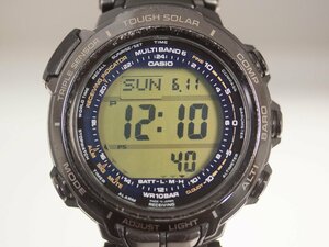 【CASIO】カシオ「プロトレック マナスル」PRX-2000L ソーラー 電波 メンズ 腕時計【中古品】