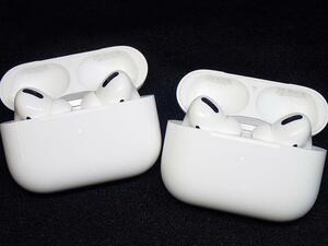 7266F[A]■正規品■Apple Airpods PRO エアーポッツプロ エアポッツプロ/２点セット/A2190・A2083・A2084/ワイヤレスイヤホン