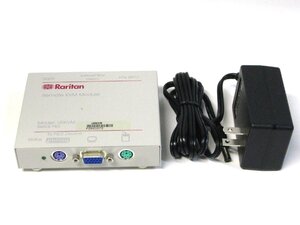 ▽RARITAN URKVM 受信器のみ 中古 KVMエクステンダー コンソール延長器 Cat5 Extender Receiver Only