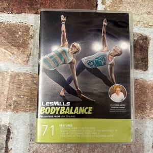 71★レスミルズ★Lesmills★DVD★CD★英語コレオノート★中古品★BodyBalance71　★ボディバランス★箱に傷有り