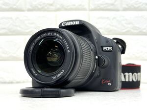 A881◇ Canon キヤノン　EOS kiss X3 EF-S 18-55㎜　1：3.5-5.6 IS 中古　動作未確認【ジャンク】