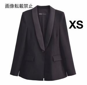 vintage ヴィンテージ レトロ テーラードジャケット ブレザー アウター XSサイズ レディース★ZARA 好きな方に★秋冬新作 新品未使用★