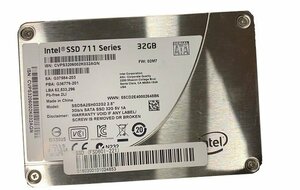 【中古】2.5インチ Intel SSD 711 Series 32GB SSDSA2SH032G2 2.5 3Gb/s SATA SSD 32G 内蔵SSD★送料無料★