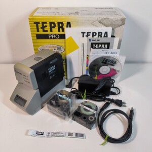 送料無料 KING JIM キングジム TEPRA PRO テプラ SR3900P 4-36mm 動作品 テープおまけ付き