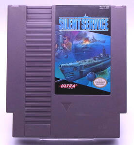 ★中古 NES SILENT SERVICE サイレントサービス 北米版