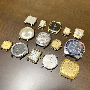 SEIKO RADO LONGINES Cartier UNIVERSAL GENEVE ETERNA MATIC など 腕時計 時計 Watch 18K メンズ レディース まとめ 14個 動作未確認 4