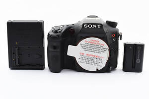 ★超極上美品★SONY ソニー SONY デジタル一眼 α77 ボディ SLT-A77V★7370