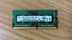 ノートパソコン用メモリー SK hynix 4GB PC4-2666V