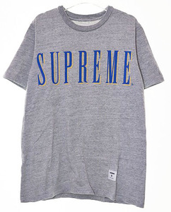 シュプリーム SUPREME 16SS SPORTS TEE GRAY Sサイズ スポーツ Tシャツ プリント 半袖 フロントロゴ【ブランド古着ベクトル】☆AA★240906