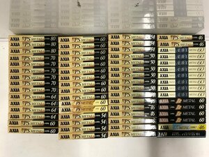 CST 未開封 メタルポジション カセットテープ まとめ AXIA TDK 63点セット [4603SH]【TB】