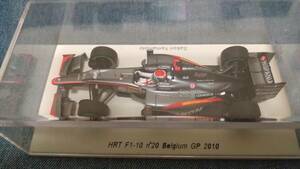 1/43 SPARK 2010年ベルギーGP HRT F1-10#20 山本左近　【スリーブなし】