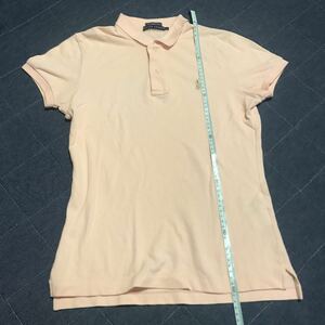 W透 ラルフローレン　THE SKINNY POLO Lサイズ表示 スキニーポロ　半袖ポロシャツ　マカオ製